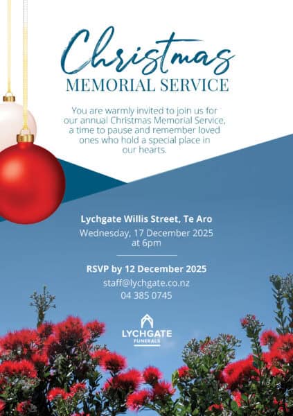 Christmas  Memorial Service